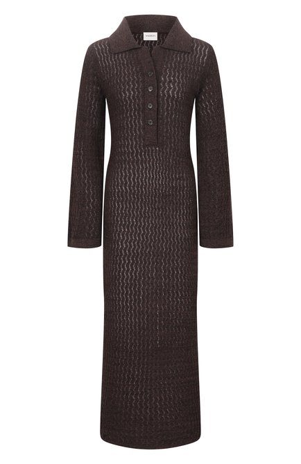 Женское платье из хлопка и льна YUZEFI, арт. TALIA-EYELASH DRESS/KNIT