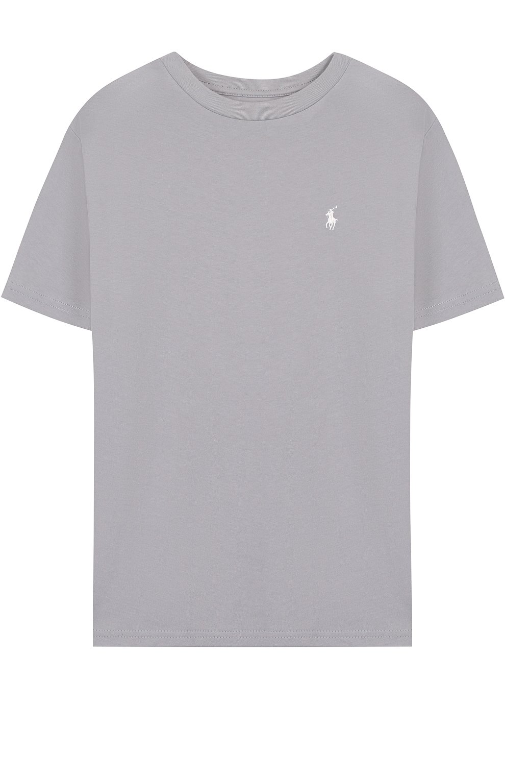 Хлопковая футболка с логотипом бренда POLO RALPH LAUREN, арт. 323670261, фото 1