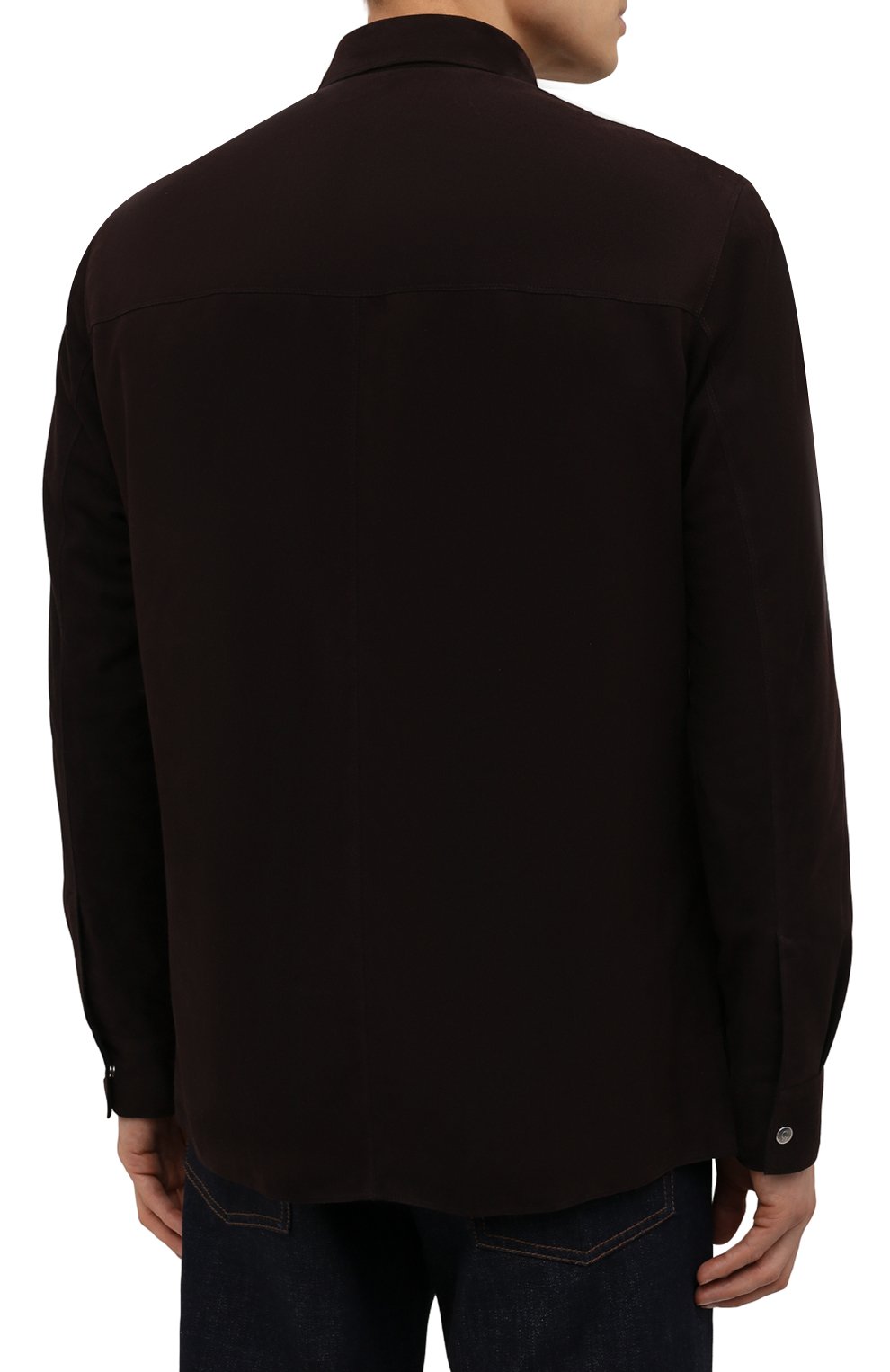 Замшевая куртка с меховой подкладкой ANDREA CAMPAGNA, арт. 00900H5MA8900, фото 4