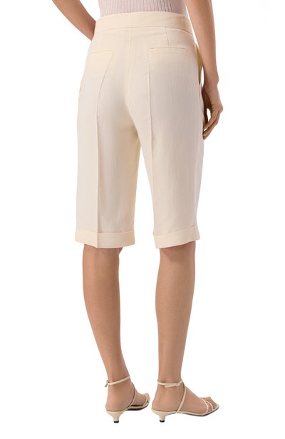 Шорты из вискозы и льна ANTONELLI FIRENZE, арт. Q8865/935, фото 4