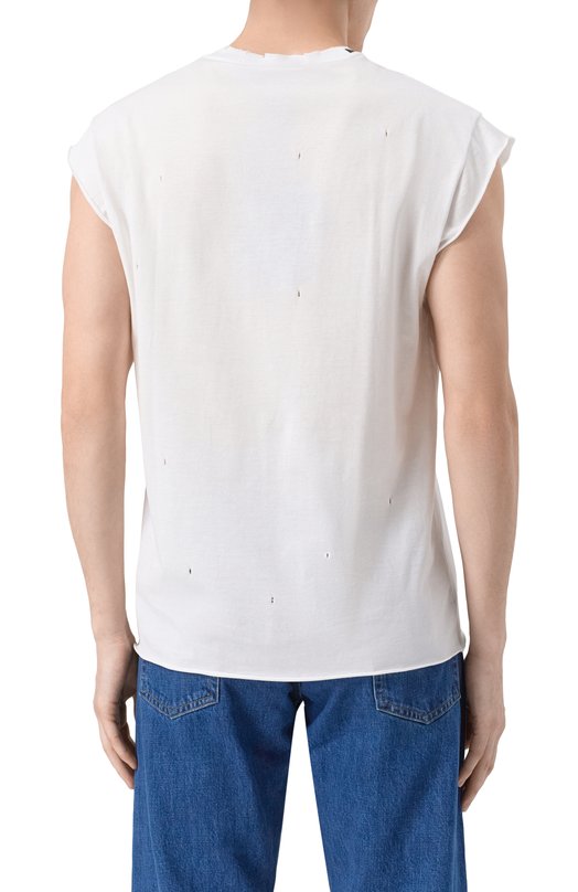 Хлопковая майка Dolce & Gabbana G8SP5T/G706B Белый  G8SP5T/G706B Фото 4