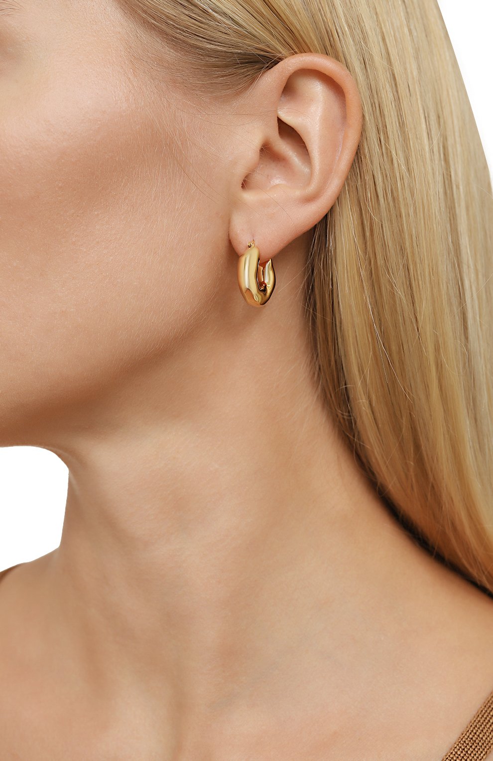 Серьги JIL SANDER, арт. J12VG0028 J12036/G0LD, фото 3