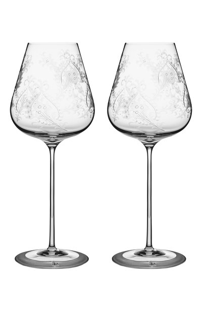 Набор из 2-х бокалов для белого вина STEFANO RICCI, арт. 0CR103102P/CRYLX1_