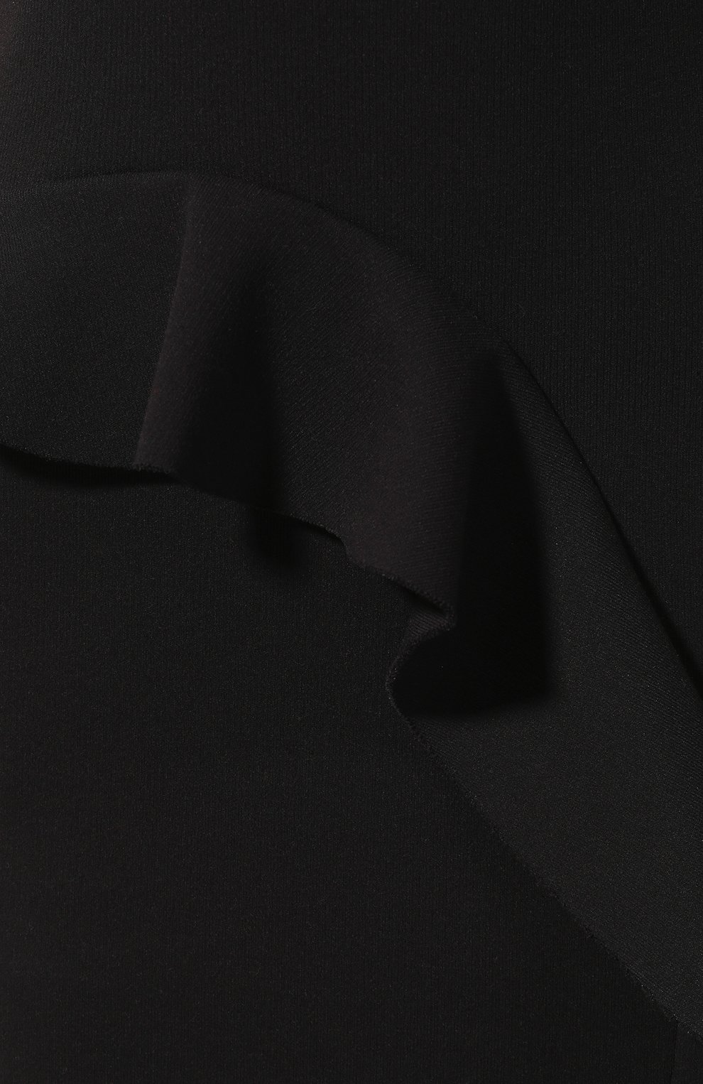 Удлиненный топ RICK OWENS черного цвета по цене 89950 руб., арт. R019F5690/KST, фото 5 Удлиненный топ RICK OWENS, арт. R019F5690/KST, фото 5