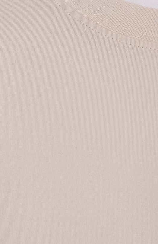 Хлопковая футболка Brunello Cucinelli M0B137427 Бежевый  M0B137427 Фото 6