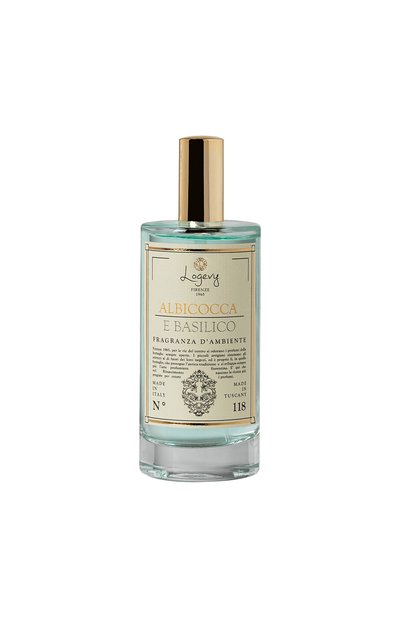 Экоспрей для дома albicocca e basilico / "абрикос &amp; базилик" (100ml) LOGEVY FIRENZE 1965, арт. 8050519371186