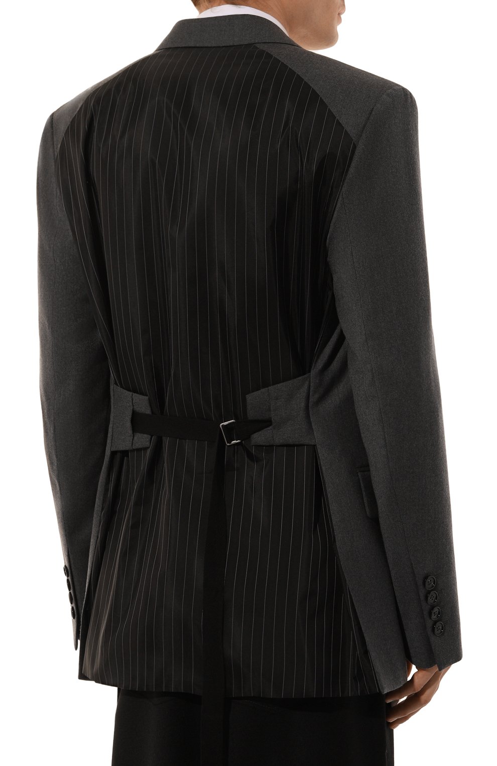 Шерстяной пиджак ANN DEMEULEMEESTER, арт. 2402-M-JA16-FA515-088, фото 6