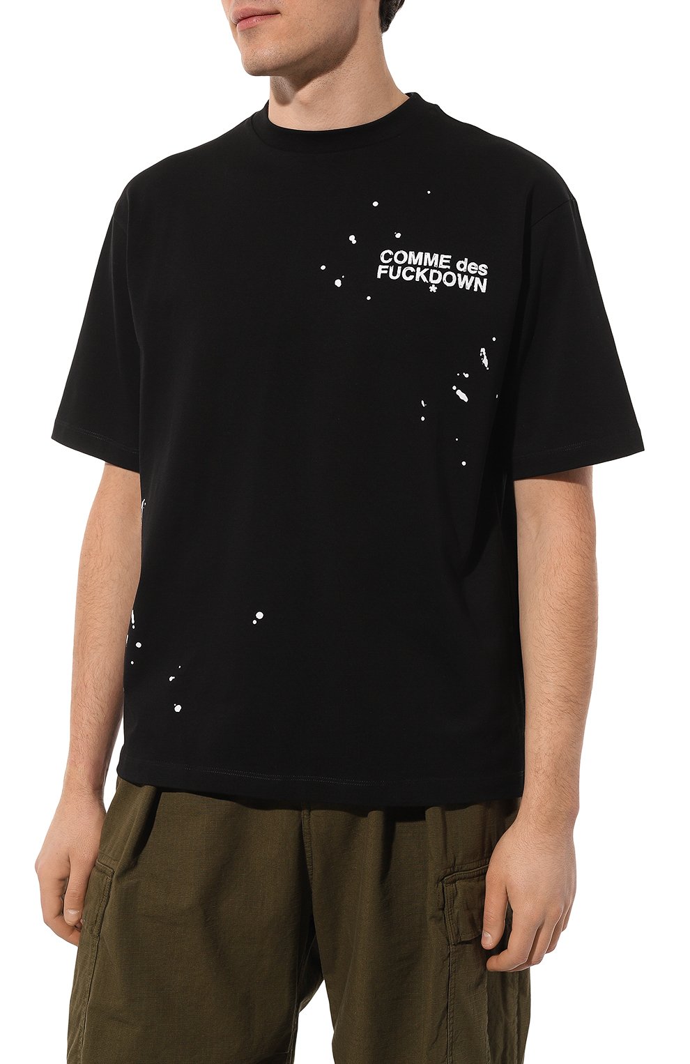 Хлопковая футболка COMME DES FUCKDOWN, арт. CDFU2599, фото 3