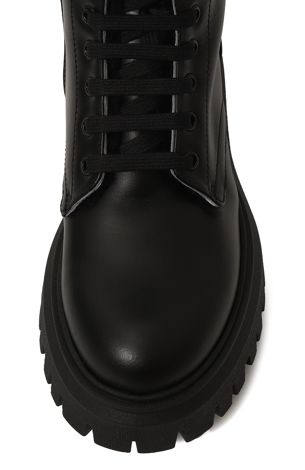 Кожаные ботинки MARNI черного цвета по цене 39250 руб., арт. 78311/36-40, фото 4 Кожаные ботинки MARNI, арт. 78311/36-40, фото 4