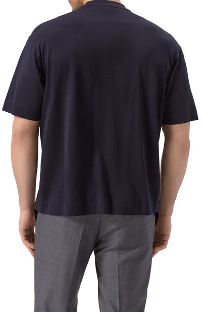 Футболка из лиоцелла и хлопка EMPORIO ARMANI, арт. EM001460/AF10017, фото 4