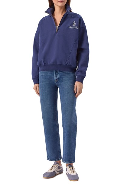 Женский хлопковый анорак SPORTY AND RICH, арт. ST073506205BL32