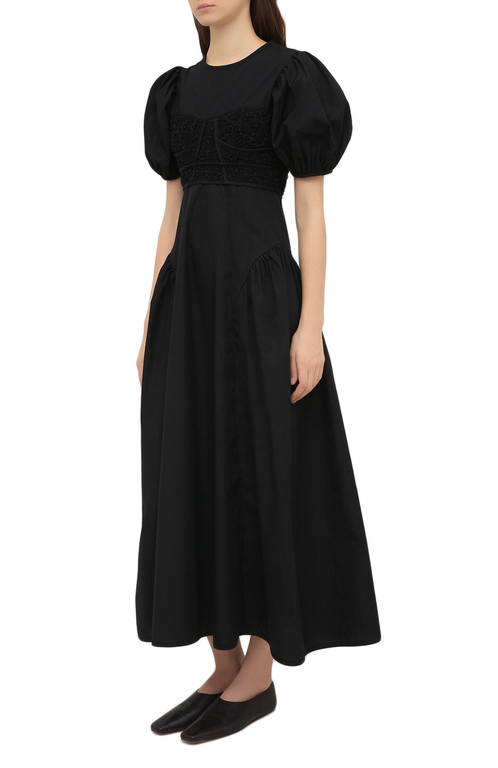 Хлопковое платье CECILIE BAHNSEN, арт. SC21-0009, фото 3