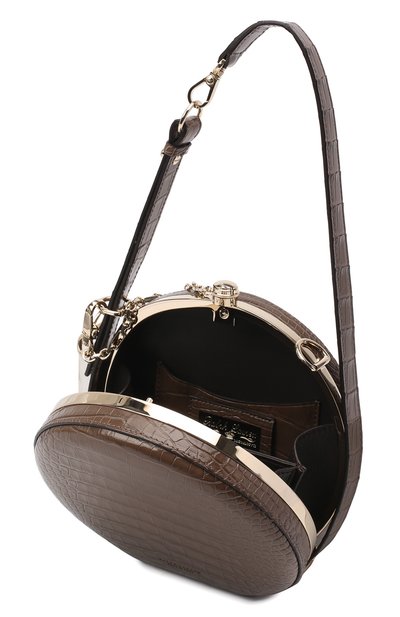 Сумка canteen из кожи аллигатора RALPH LAUREN, арт. 435790384AMIS, фото 4