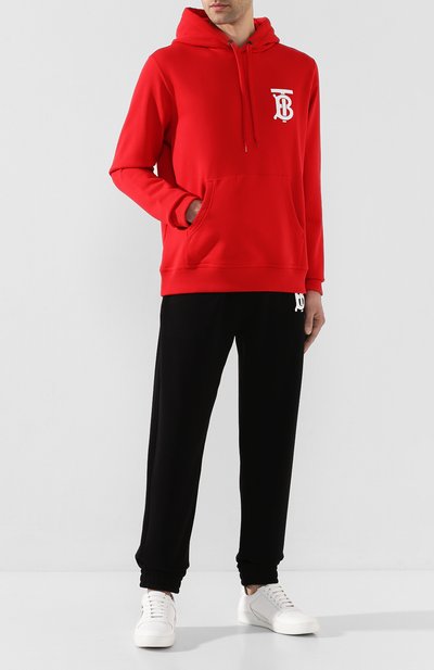 Хлопковое худи BURBERRY, арт. 8025506, фото 2