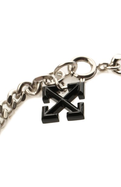 Цепь с кулоном OFF-WHITE, арт. 0M0B083R21MET0017200, фото 3