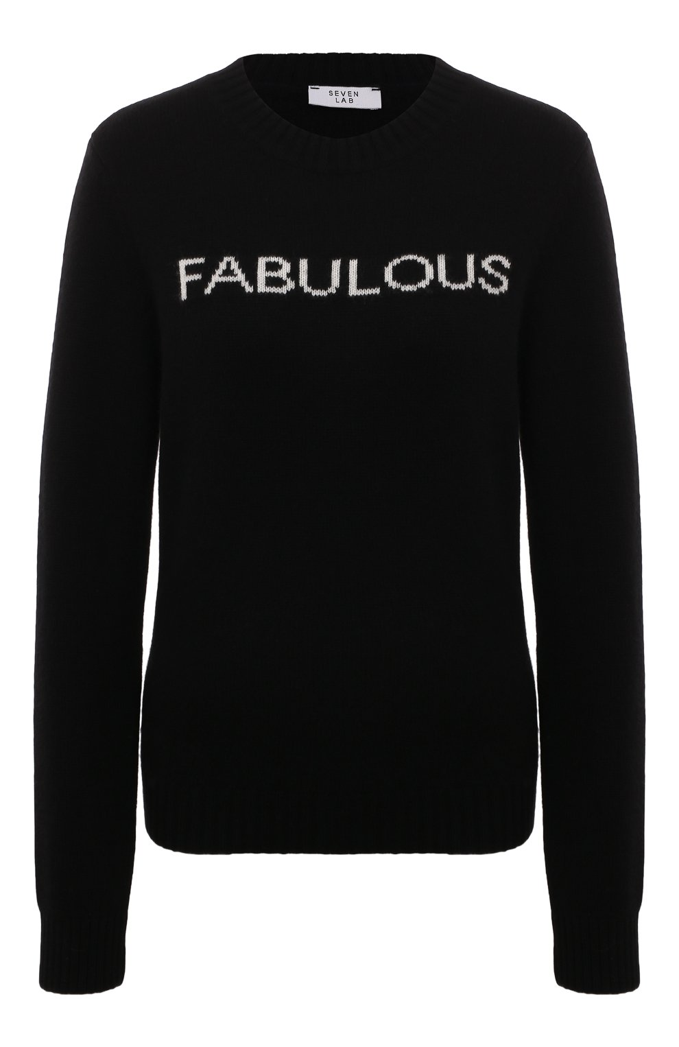 Кашемировый пуловер SEVEN LAB, арт. Jumper 22 Fabulous black, фото 1