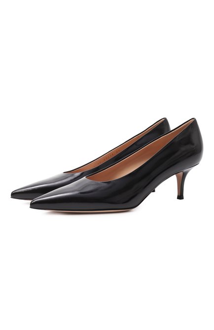 Женские лакированные туфли robbie 55 GIANVITO ROSSI, арт. G22273.55RIC.NUINER0