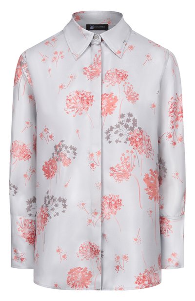 Женская шелковая рубашка COLOMBO, арт. CM00408/F/T0666-11-2E