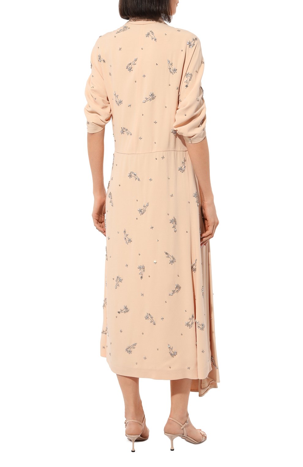 Платье с отделкой стразами PRADA, арт. P36S3R-1R14-F0924-182, фото 4