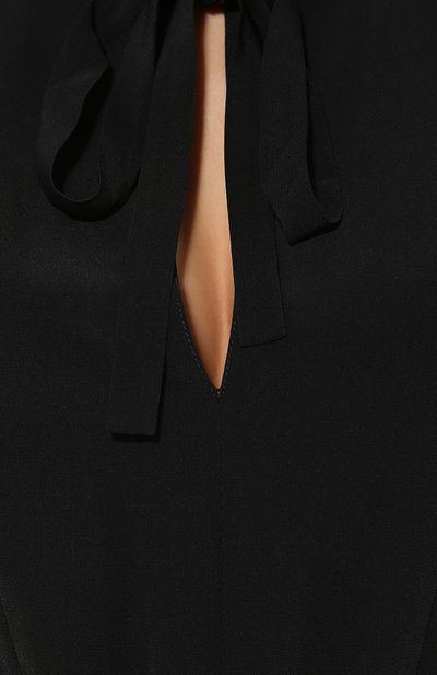 Платье с поясом TEREKHOV GIRL черного цвета по цене 25750 руб., арт. 2D077/8744.900/S19, фото 5 Платье с поясом TEREKHOV GIRL, арт. 2D077/8744.900/S19, фото 5