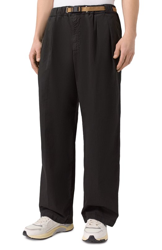 Хлопковые брюки White Sand 26SU90/190 Чёрный  26SU90/190 Фото 3