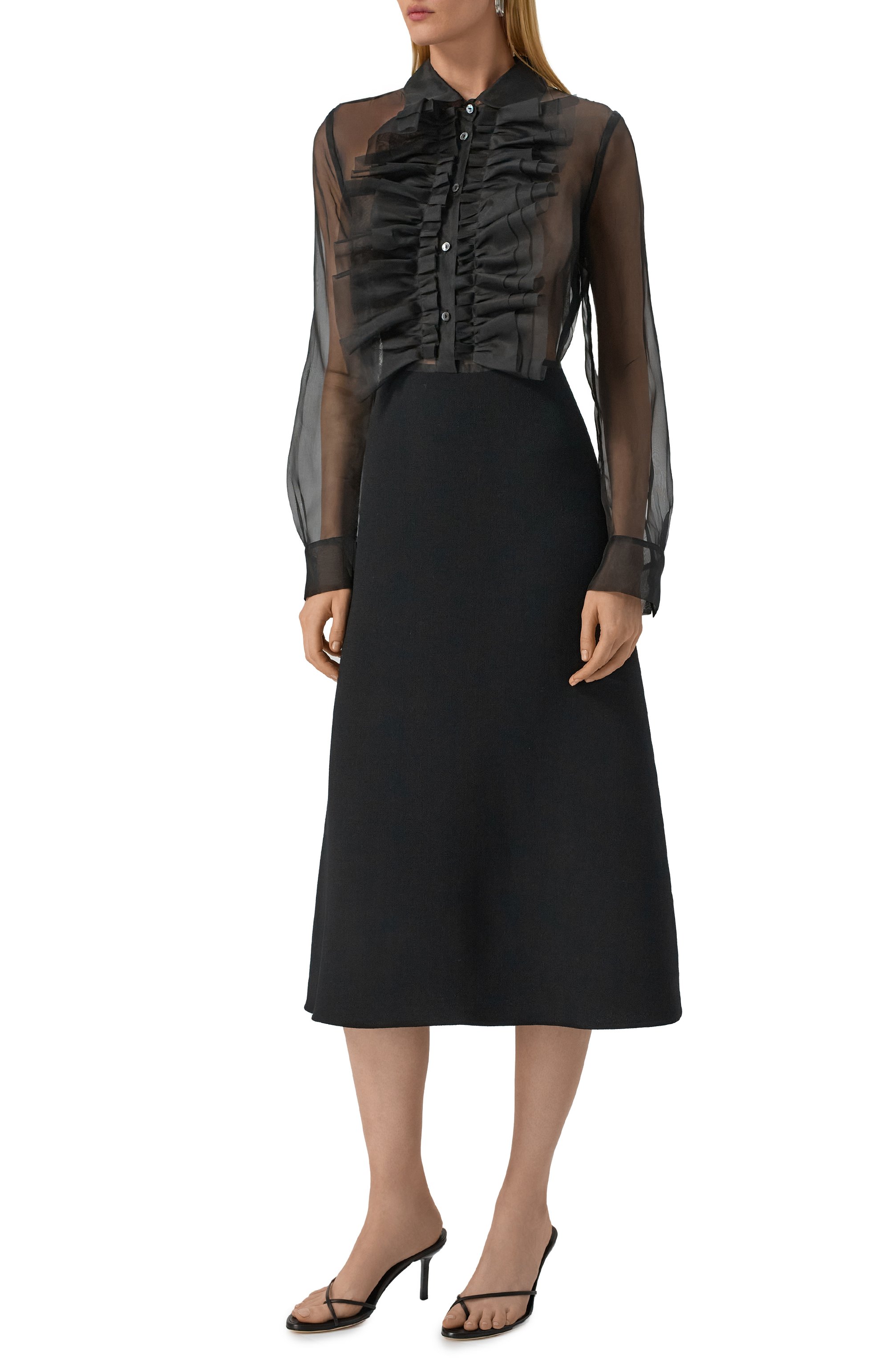 Шелковое платье P.A.R.O.S.H., арт. S0RGENTE25-D726082, фото 3