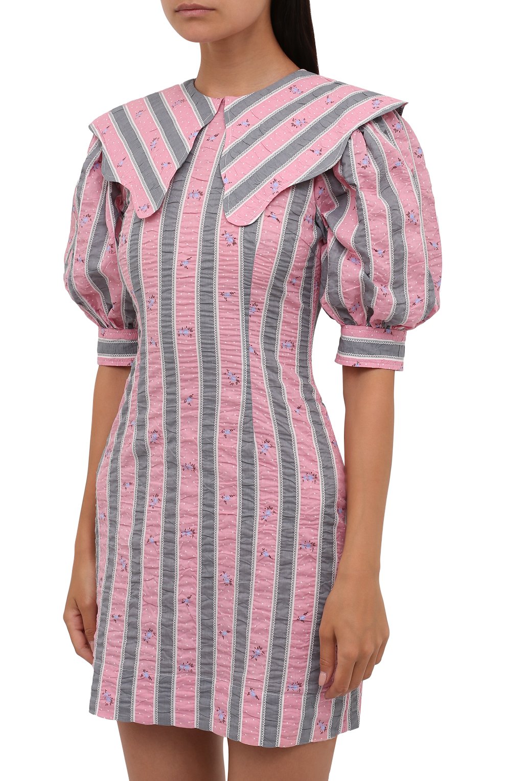 Хлопковое платье GANNI, арт. F6002, фото 3