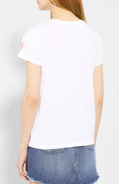 Хлопковая футболка POLO RALPH LAUREN, арт. 211752369, фото 4