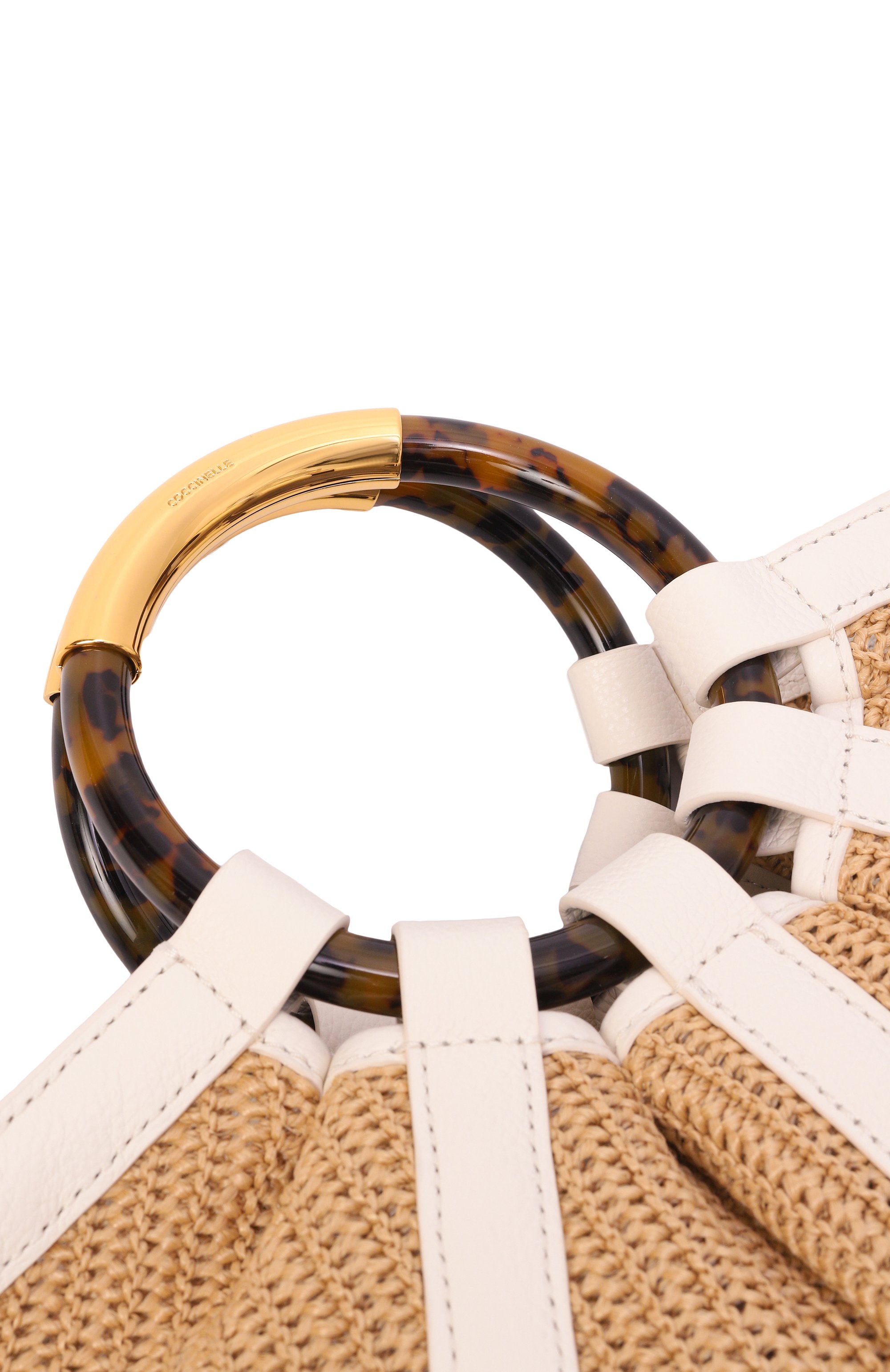 Сумка shell large COCCINELLE бежевого цвета по цене 52500 руб., арт. E1 U5D 18 01 01, фото 6 Сумка shell large COCCINELLE, арт. E1 U5D 18 01 01, фото 6