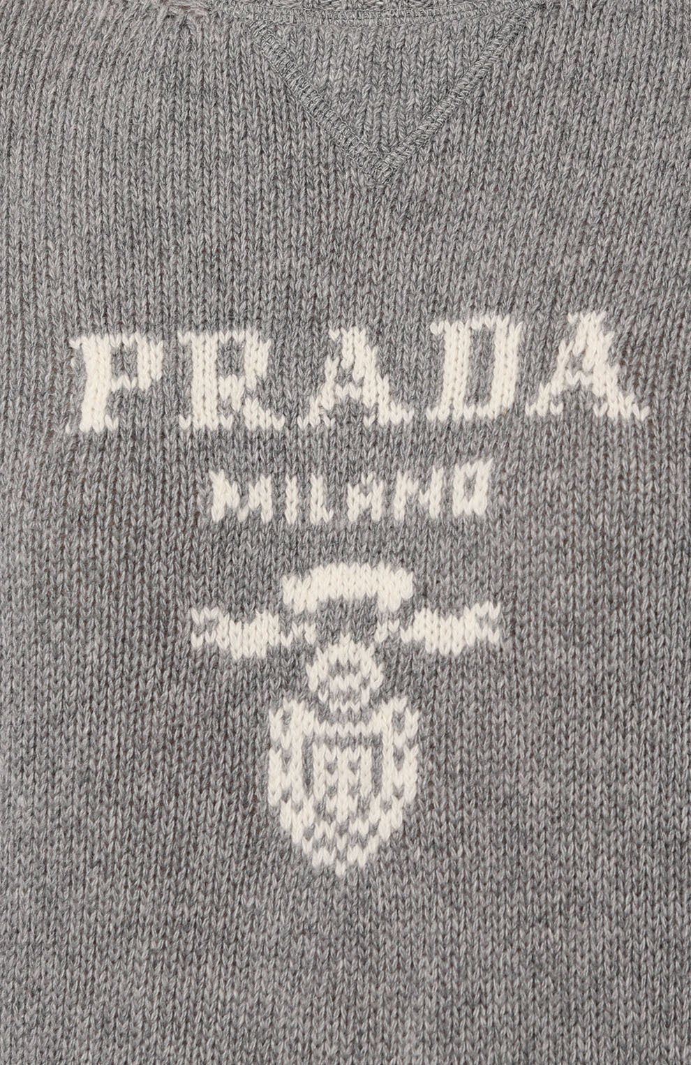 Свитер из шерсти и кашемира PRADA, арт. P24G1V-1YMW-F0031-211, фото 5