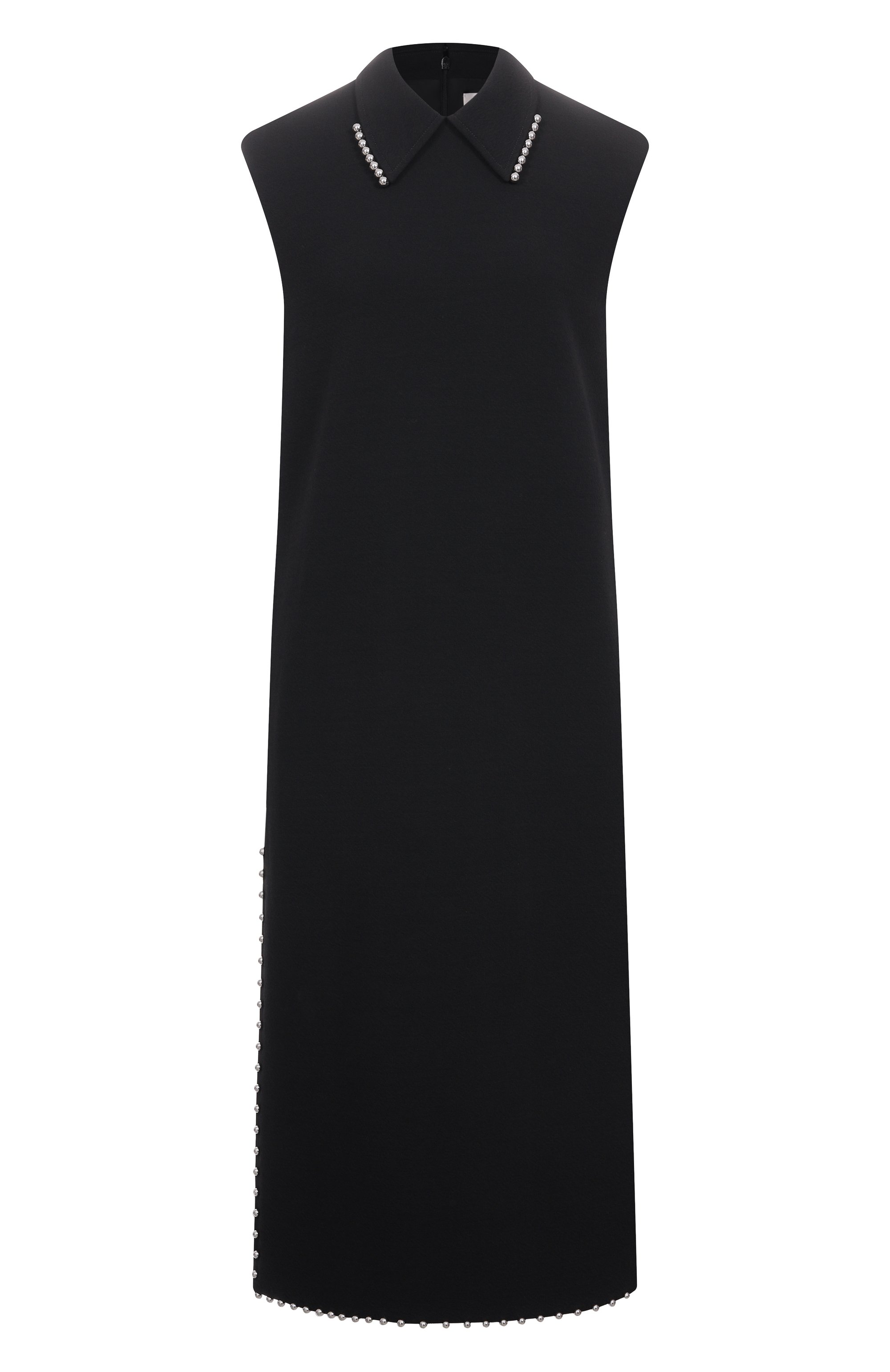 Шерстяное платье JIL SANDER черного цвета по цене 284500 руб., арт. J03CT0569/J20328, фото 1 Шерстяное платье JIL SANDER, арт. J03CT0569/J20328, фото 1