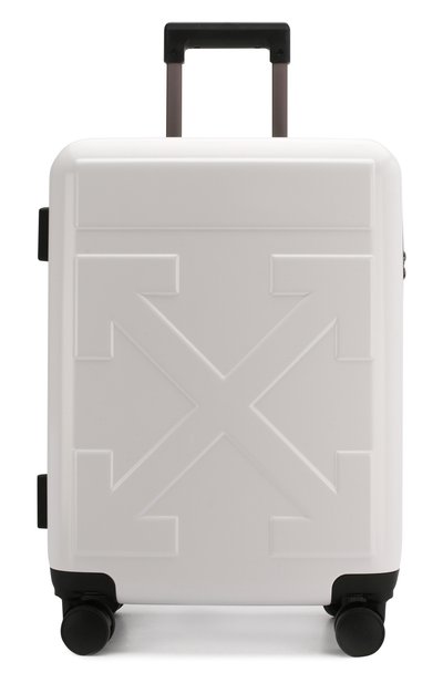 Дорожный чемодан arrow OFF-WHITE белого цвета по цене 89950 руб., арт. 0WNG001R20F610670101, фото 4 Дорожный чемодан arrow OFF-WHITE, арт. 0WNG001R20F610670101, фото 4