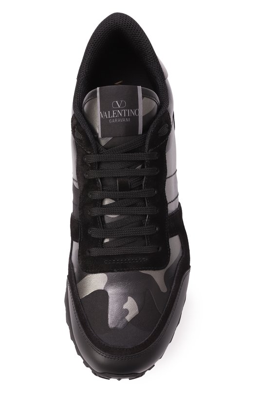 Комбинированные кроссовки Rockrunner Valentino 6Y2S0723/NTA Чёрный  6Y2S0723/NTA Фото 6