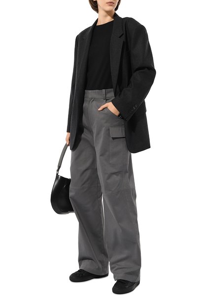 Текстильные кеды MOSCHINO, арт. MN15012G1H/101, фото 2