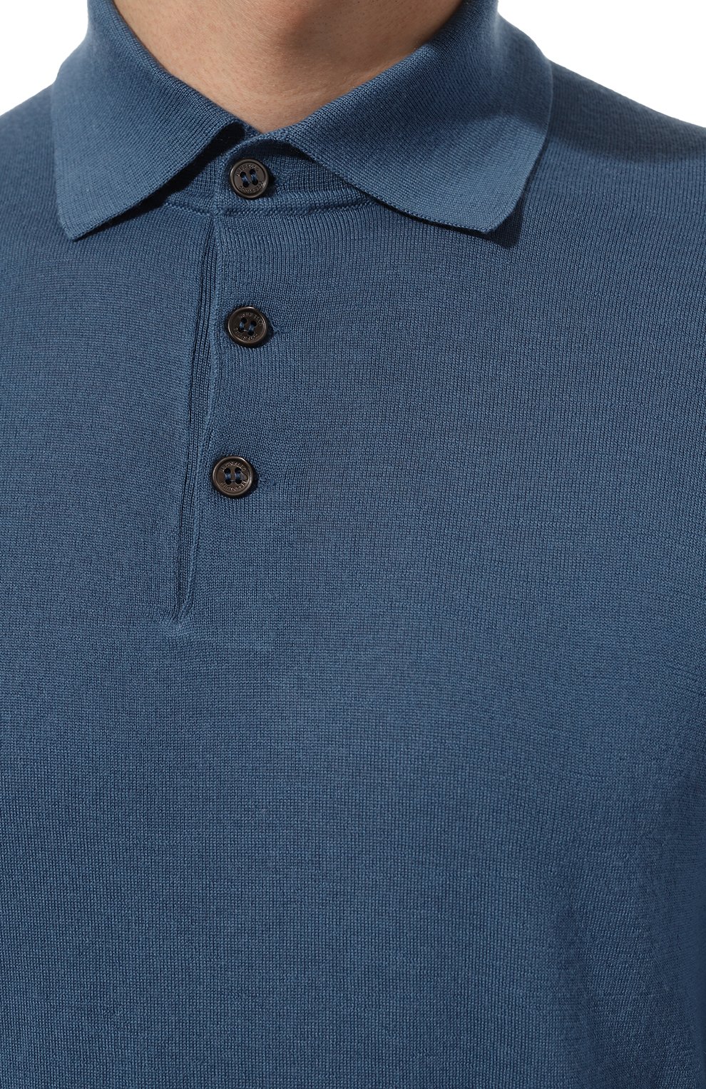 Поло из шерсти и кашемира BRUNELLO CUCINELLI, арт. M2400B2007, фото 5