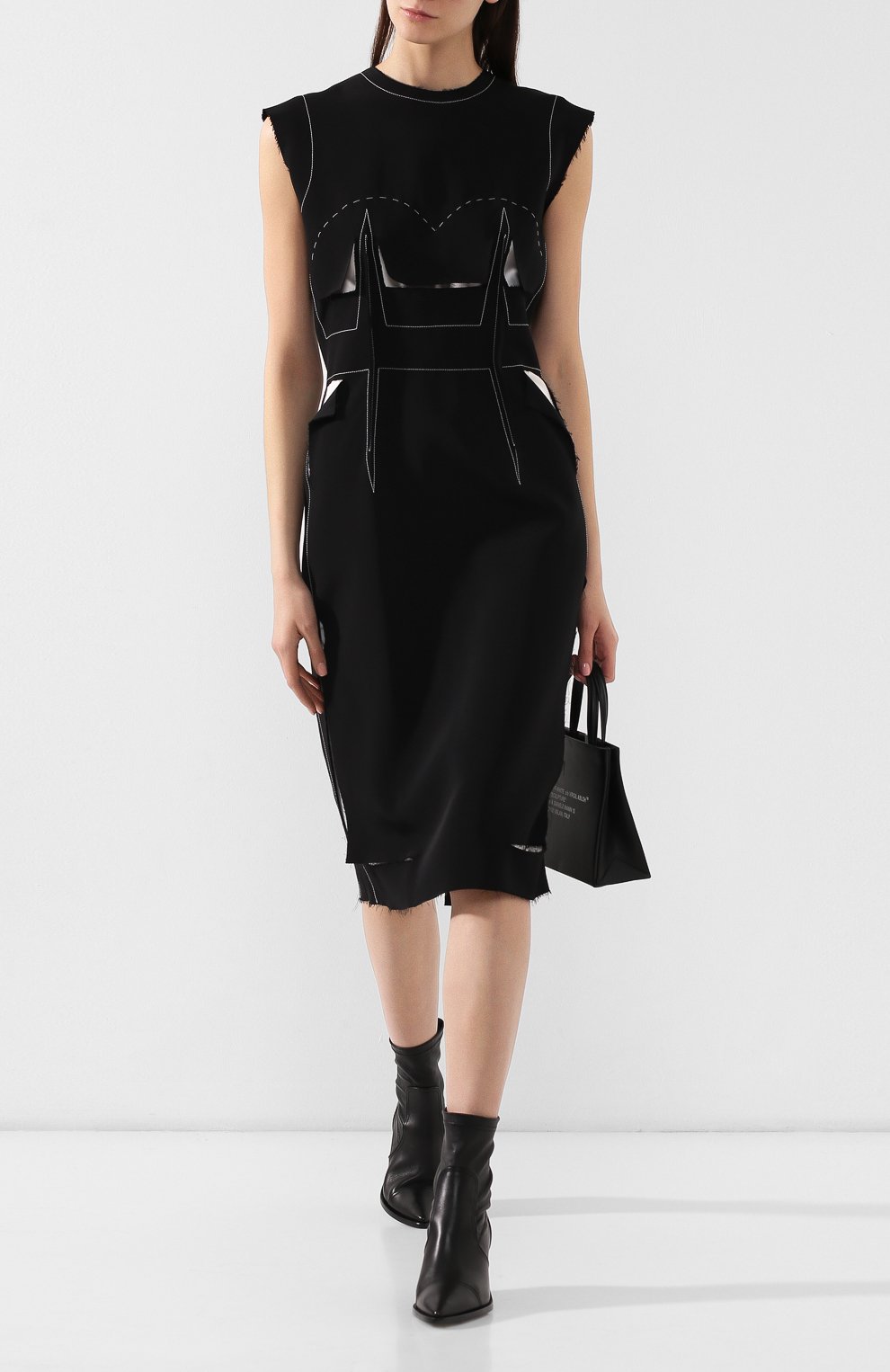 Платье из вискозы MAISON MARGIELA, арт. S29CT0842/S49524, фото 2