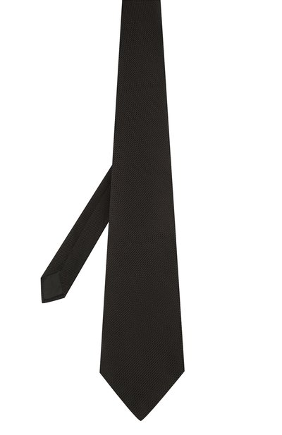 Шелковый галстук LANVIN черного цвета по цене 12600 руб., арт. 1207/TIE, фото 2 Шелковый галстук LANVIN, арт. 1207/TIE, фото 2