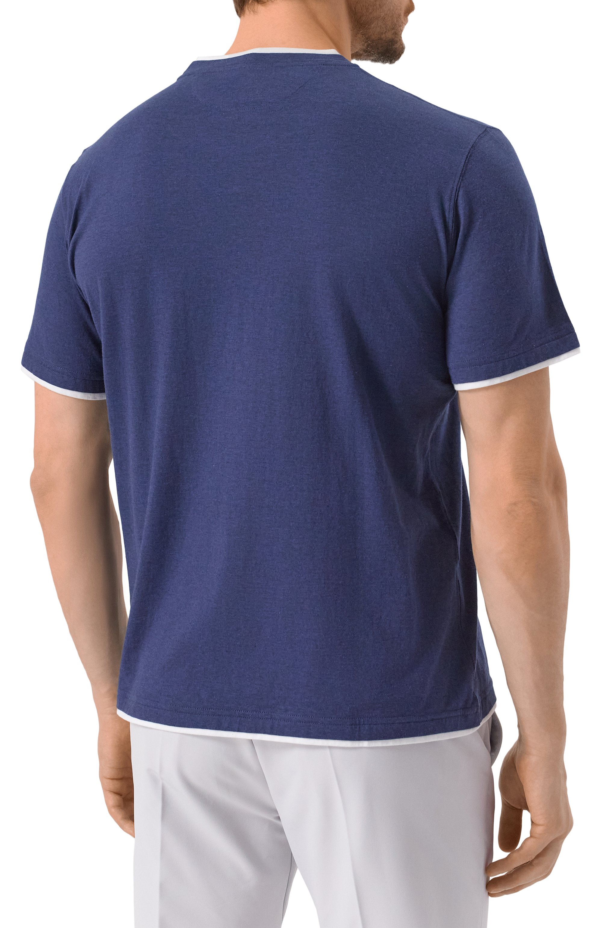 Хлопковая футболка FEDELI, арт. 8UE00200, фото 4