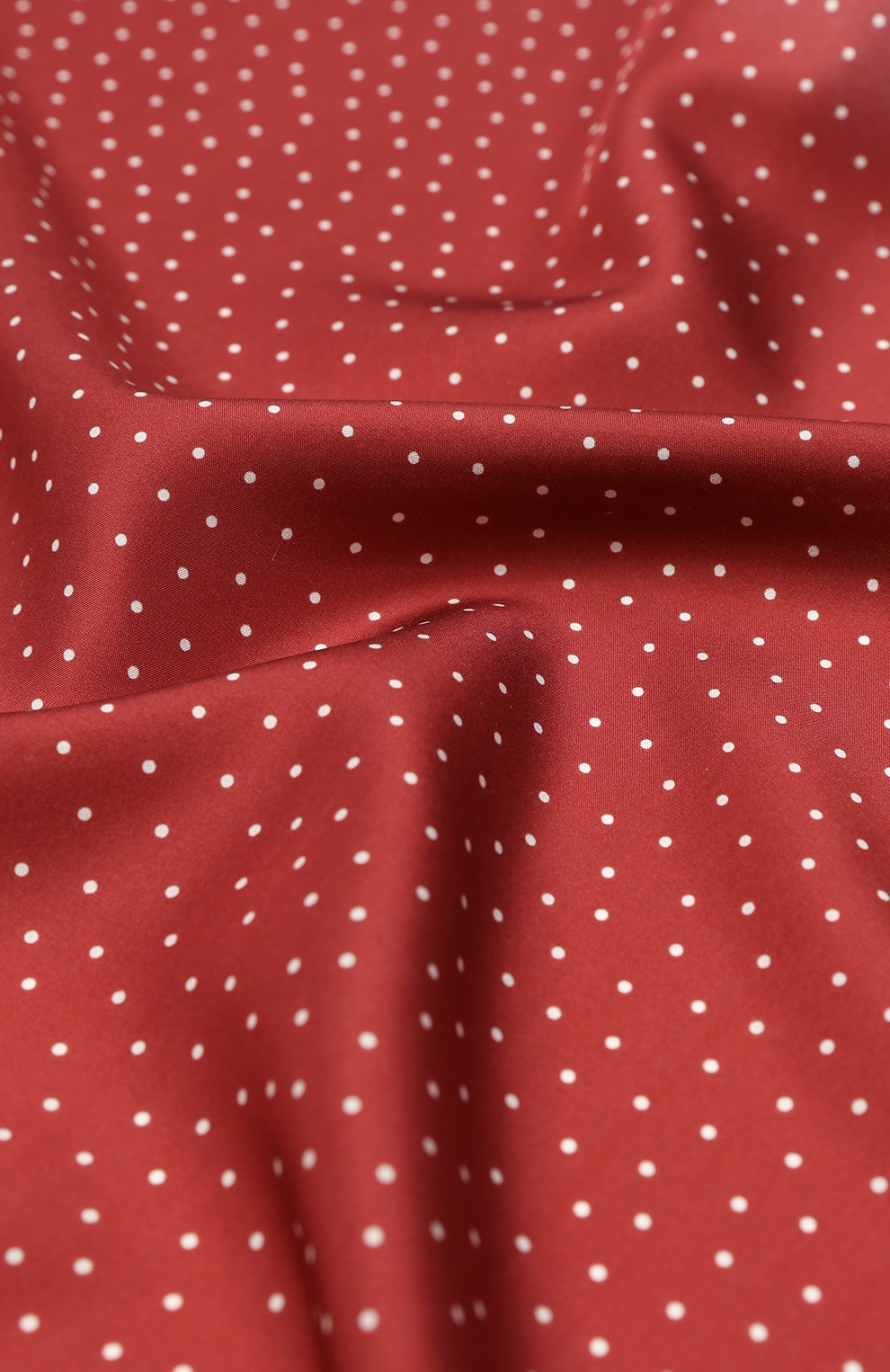 Шелковый платок с узором LANVIN бордового цвета по цене 7250 руб., арт. 2716/HANDKERCHIEF, фото 3 Шелковый платок с узором LANVIN, арт. 2716/HANDKERCHIEF, фото 3