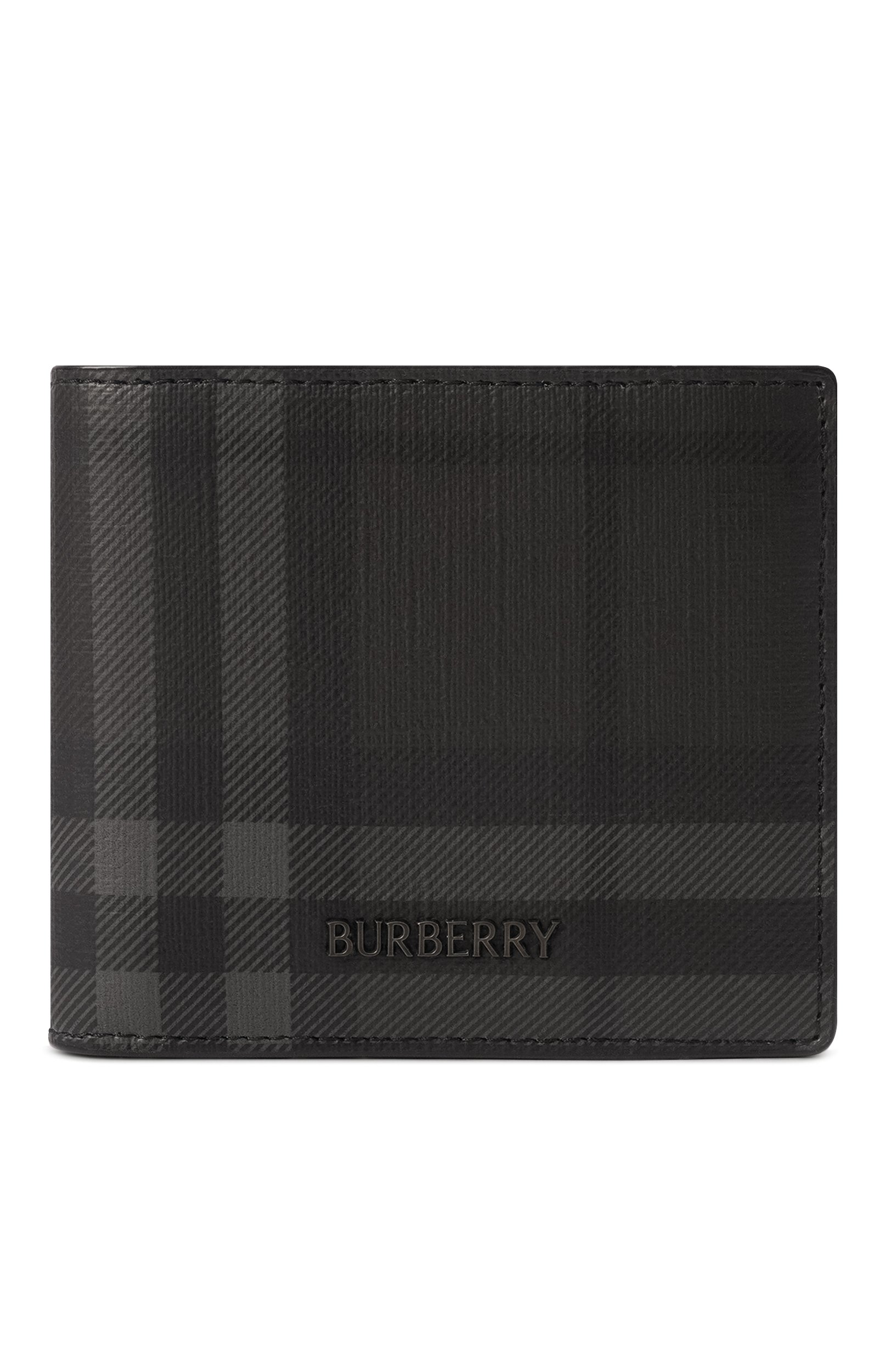 Портмоне BURBERRY темно-серого цвета по цене 54700 руб., арт. 8127772, фото 1 Портмоне BURBERRY, арт. 8127772, фото 1