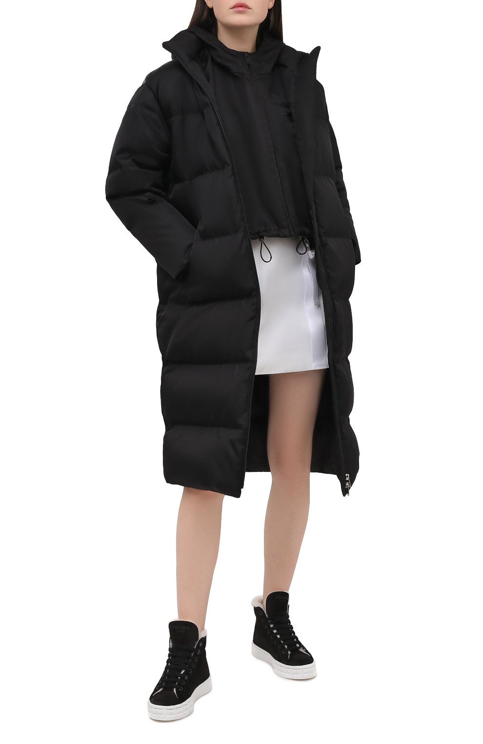 Замшевые кеды PRADA, арт. 1T508M-JFT-F0889-ZF35, фото 2