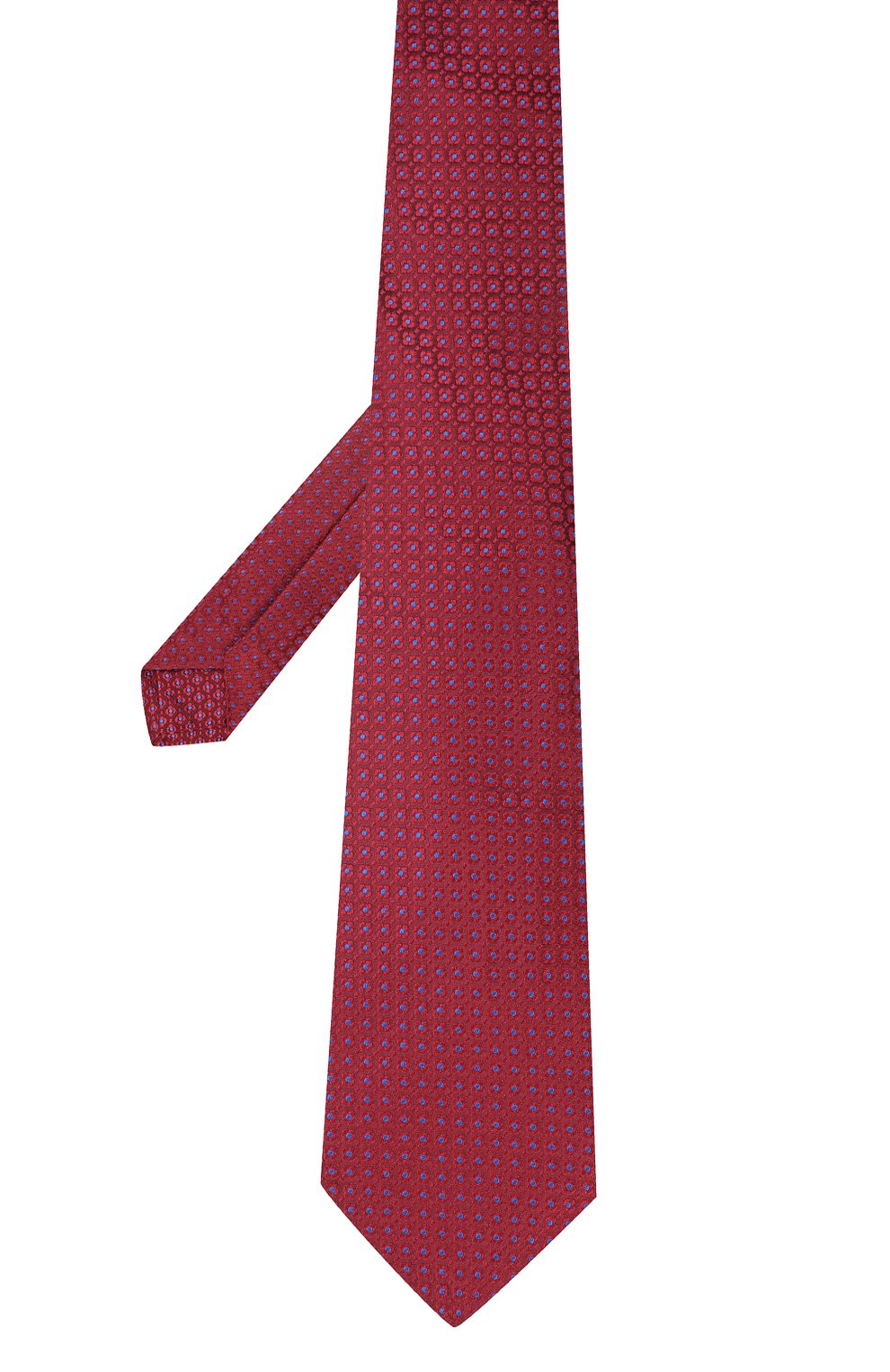 Шелковый галстук KITON красного цвета по цене 26150 руб., арт. UCRVKLC05G30, фото 2 Шелковый галстук KITON, арт. UCRVKLC05G30, фото 2