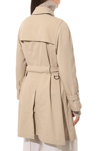 Тренч EMPORIO ARMANI светло-бежевого цвета по цене 59950 руб., арт. 3R2L72/2NHYZ, фото 4 Тренч EMPORIO ARMANI, арт. 3R2L72/2NHYZ, фото 4