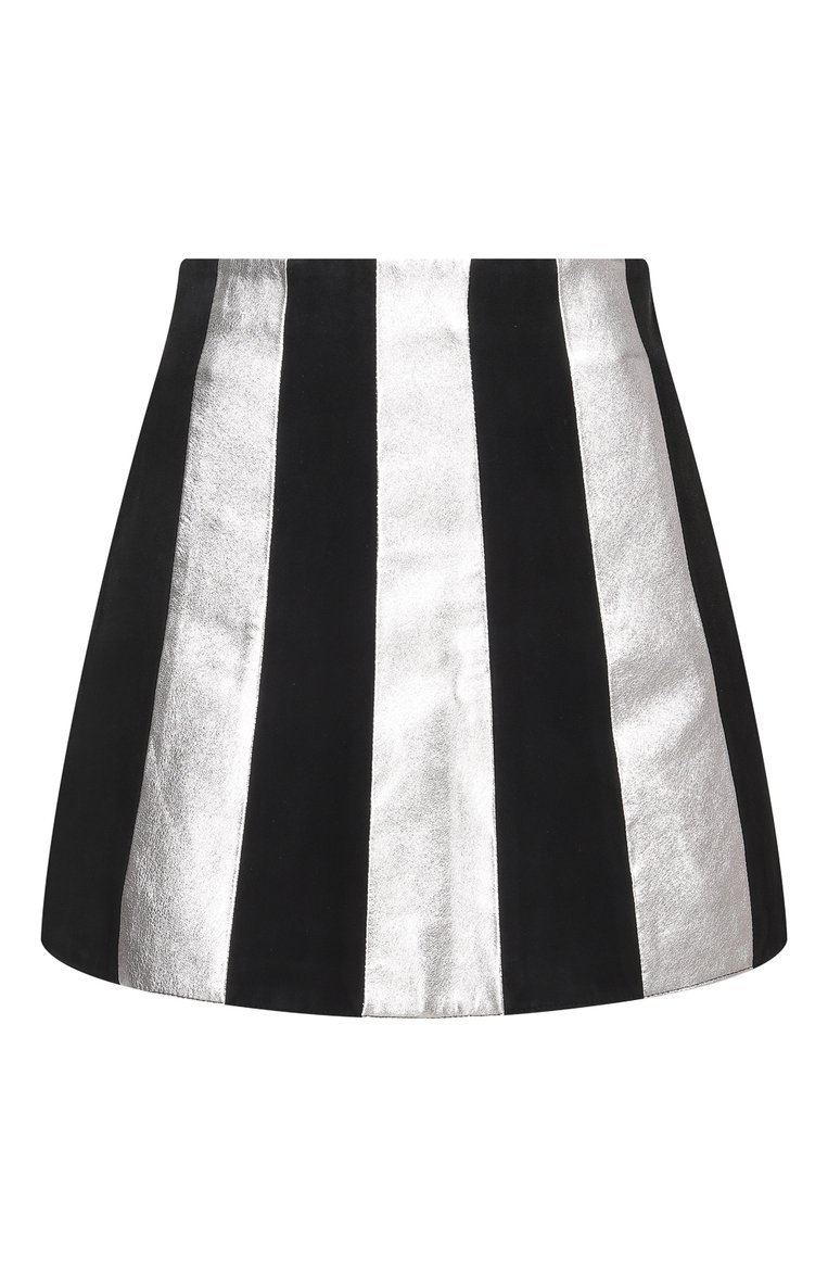 Кожаная юбка MIU MIU, арт. MPD577-1UVQ-F0I89, фото 1
