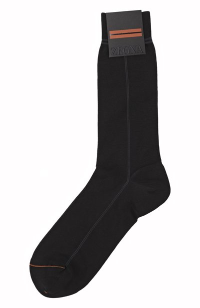 Мужские хлопковые носки ZEGNA, арт. N5V40/720
