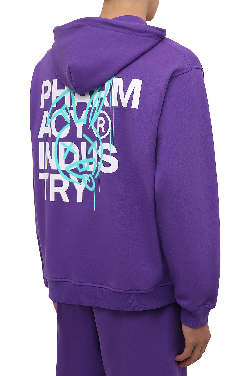 Хлопковое худи PHARMACY INDUSTRY, арт. PHMSFC337, фото 4