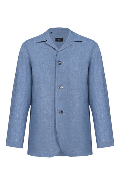 Мужская льняная рубашка BRIONI, арт. SCHL0L/P9111