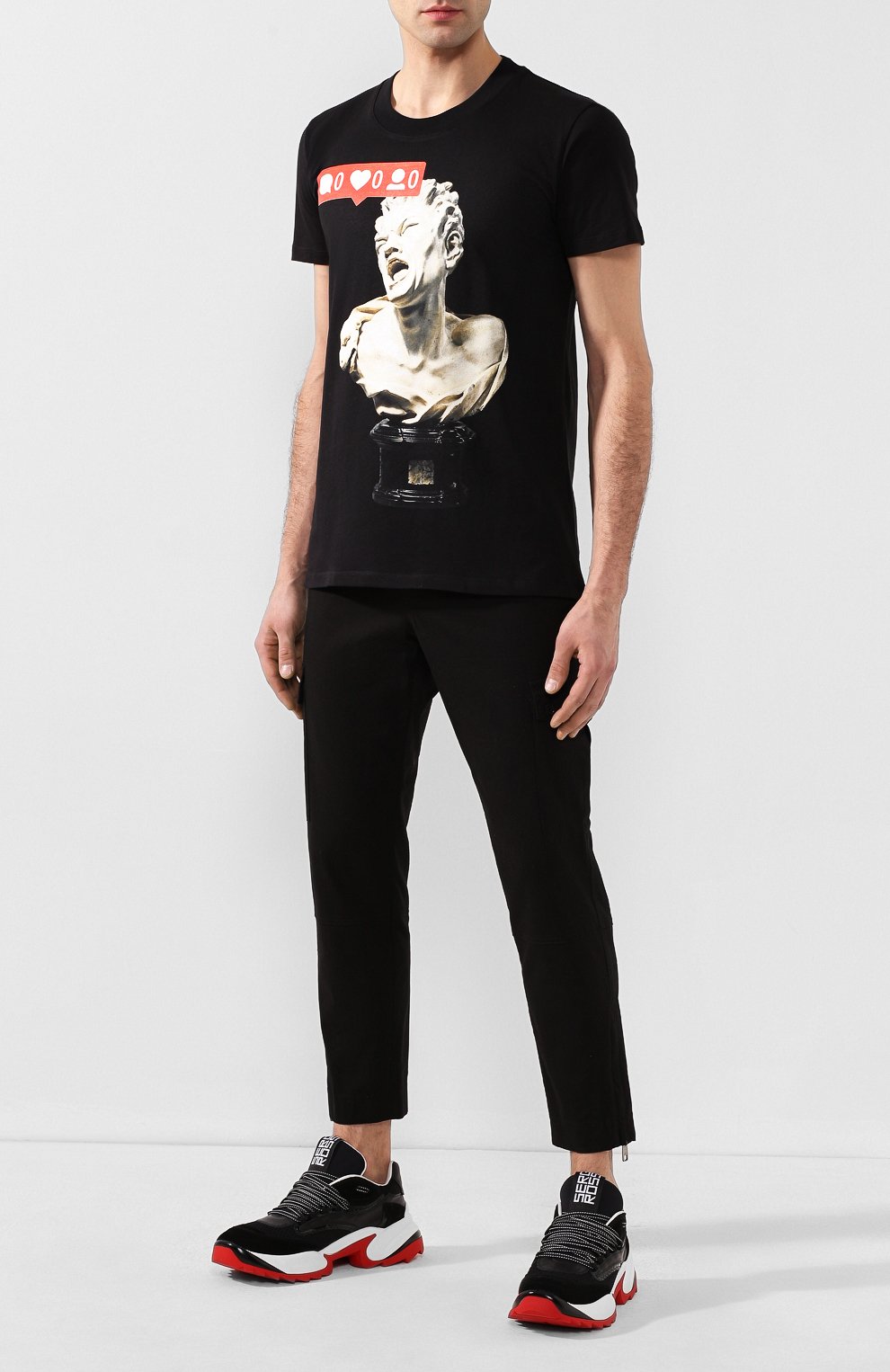 Хлопковая футболка DIEGO VENTURINO, арт. SS20-DV TS ADS, фото 2