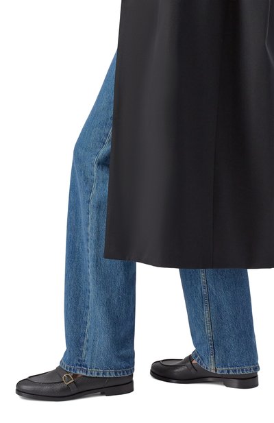 Кожаные лоферы GIORGIO ARMANI, арт. GW001921/AF19133, фото 3