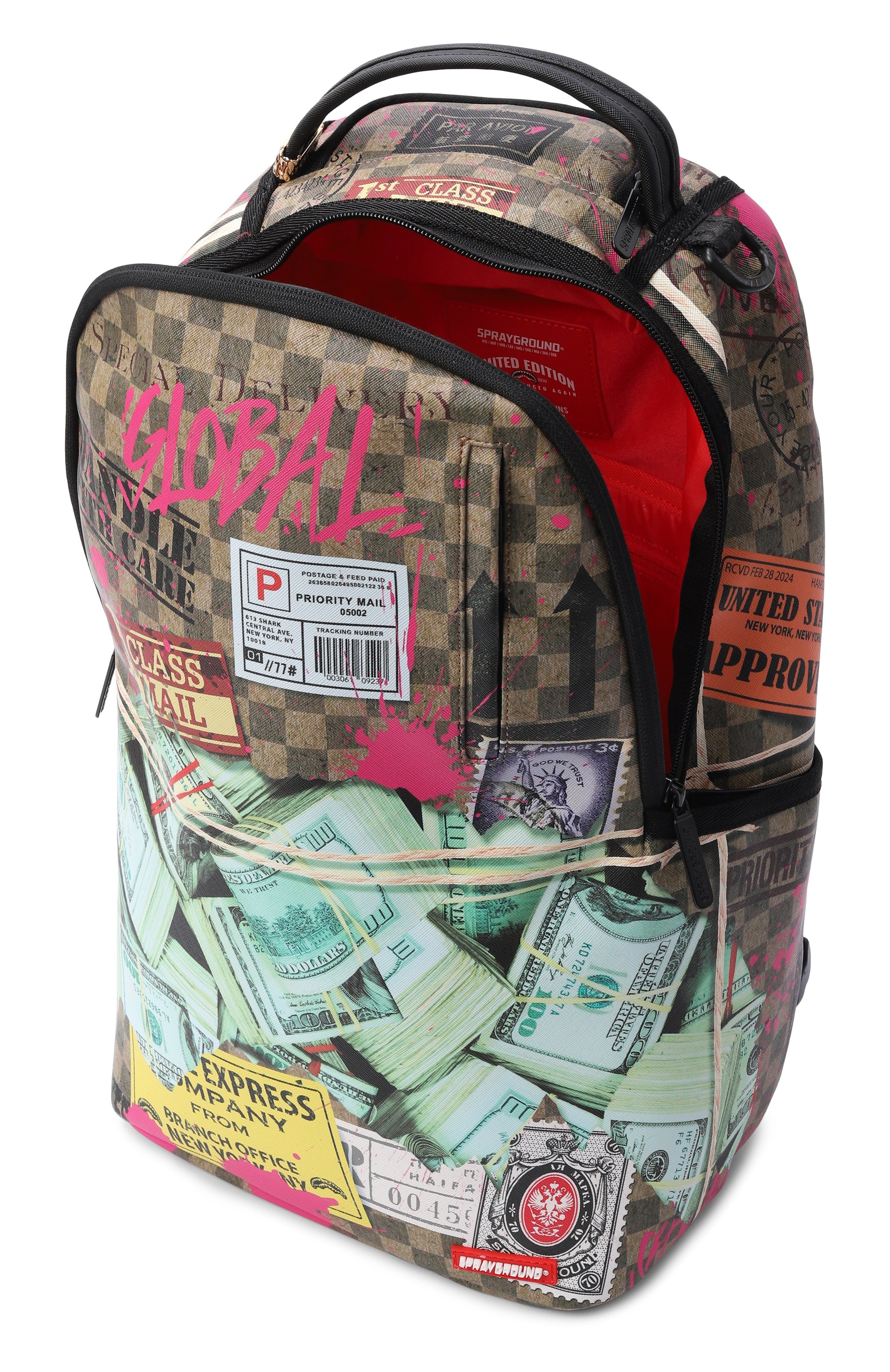 Рюкзак torn packaging SPRAYGROUND, арт. 910B8767NSZ/T0RN PACKAGING DLXSV BACKPACK, фото 3